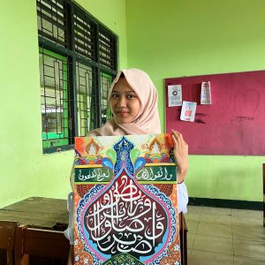 Juara 1 Kaligrafi MAPSI Kab. Banjarnegara 2025